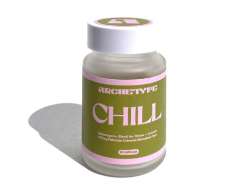 ARCHETYPE CHILL Mikrodosis Pilzkapseln (Flasche mit 25 Stück)