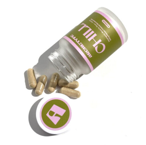 ARCHETYPE CHILL Mikrodosis Pilzkapseln (Flasche mit 25 Stück),
