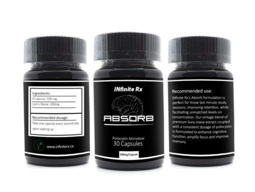 INfinite Rx (Absorb) Mikrodosierung Psilocybin-Kapseln