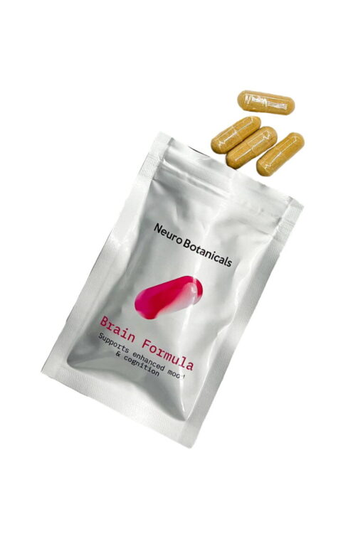 Neuro Botanicals – Gehirn Formel Microdose Kapseln (Packung mit 10)