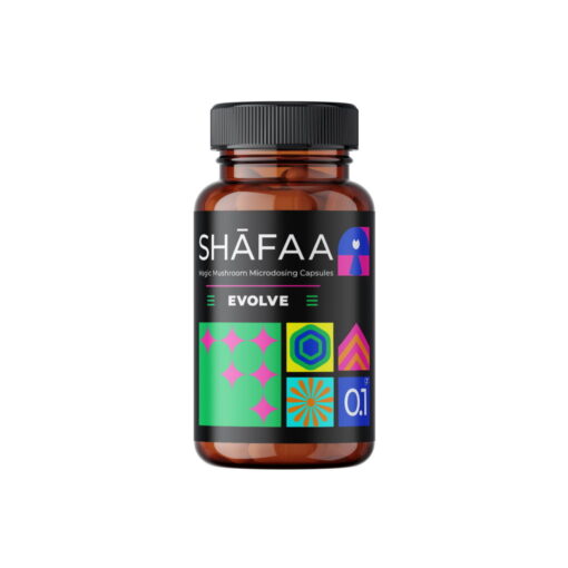 Shafaa Evolve Magic Mushroom Microdosing Cognition Kapseln