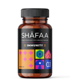 Shafaa Evolve Magic Mushroom Microdosing Immunität Blend Kapseln