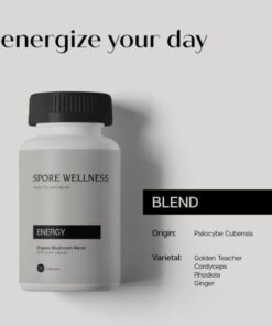 Spore Wellness (Energie) Mikrodosierung Pilzkapseln