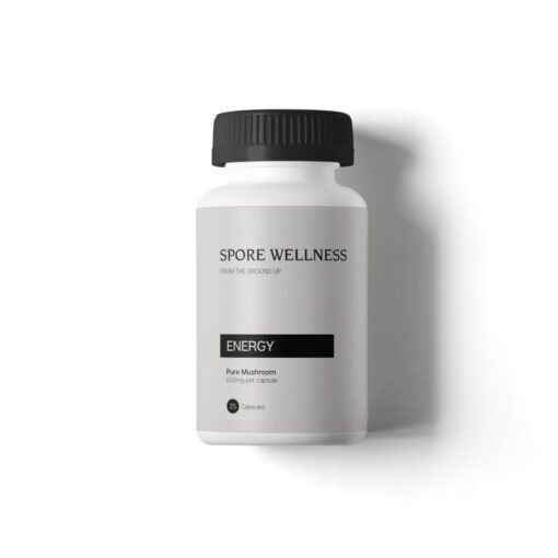 Spore Wellness (Energie) Mikrodosierung Pilzkapseln