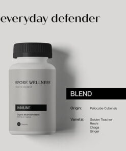 Spore Wellness (Immun) Mikrodosierung Pilzkapseln
