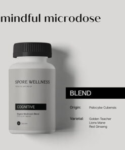 Spore Wellness (Kognitiv) Mikrodosierung Pilzkapseln