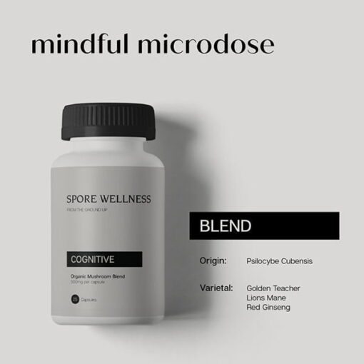 Spore Wellness Microdosing Pilzkapseln – Das Mikro-Bündel