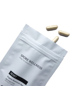 Spore Wellness (Reset) Makrodosierung Pilzkapseln (Wählen Sie aus 5 Stämmen)