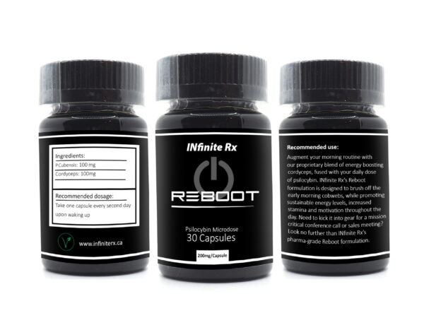 INfinite Rx (Reboot) Mikrodosierung von Psilocybin-Kapseln