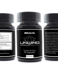 INfinite Rx (Unwind) Mikrodosierung von Psilocybin- und CBD-Kapseln