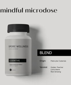 Spore Wellness Mikrodosierungs-Pilzkapseln